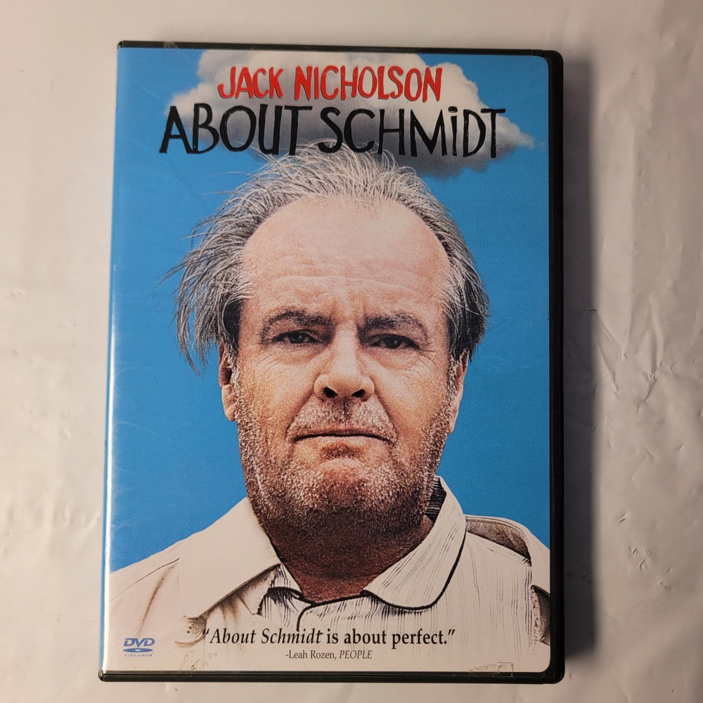 New Line About Schmidt Jack Nicholson Widescreen Edition Comedy Drama DVD